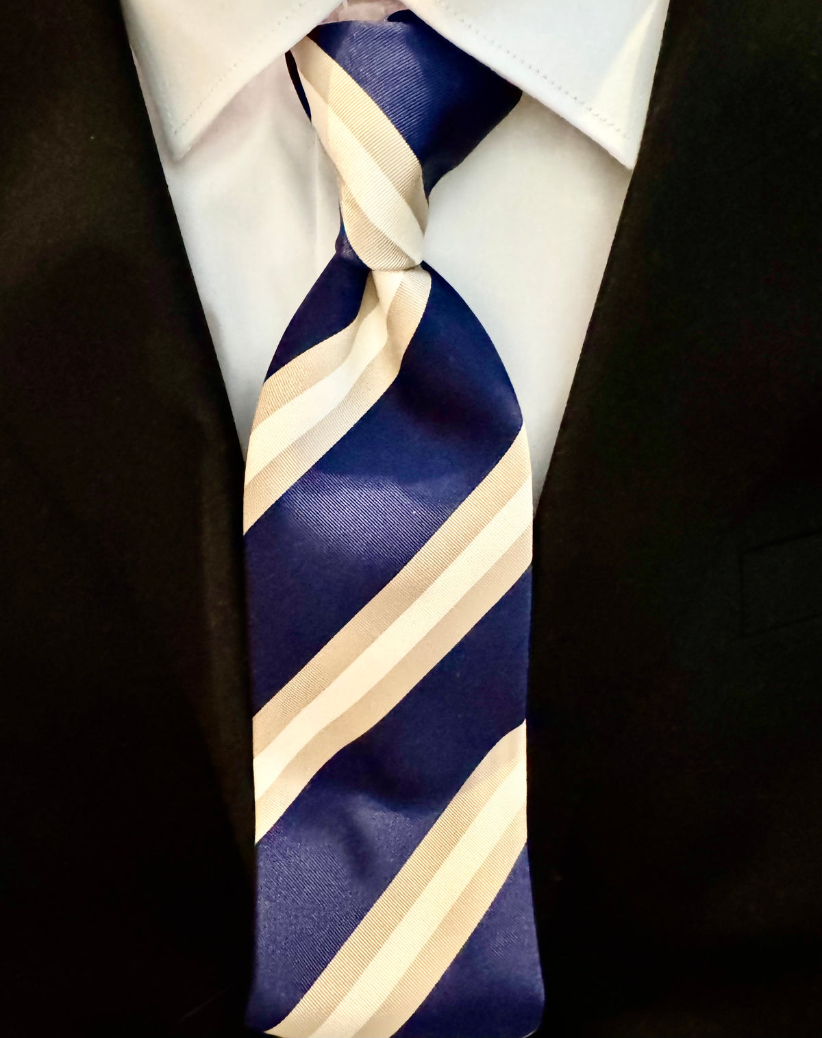 Blue Cream Stripe