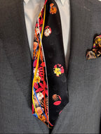Dance Around Town Tie and Square