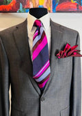 Magenta Fun Tie