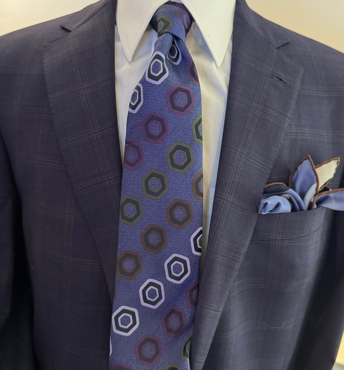 Octagon Fun Tie and Square