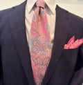 Pink Lemonade Tie and Square