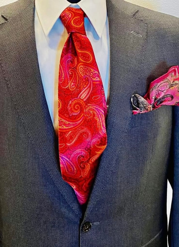 Red Blush Tie